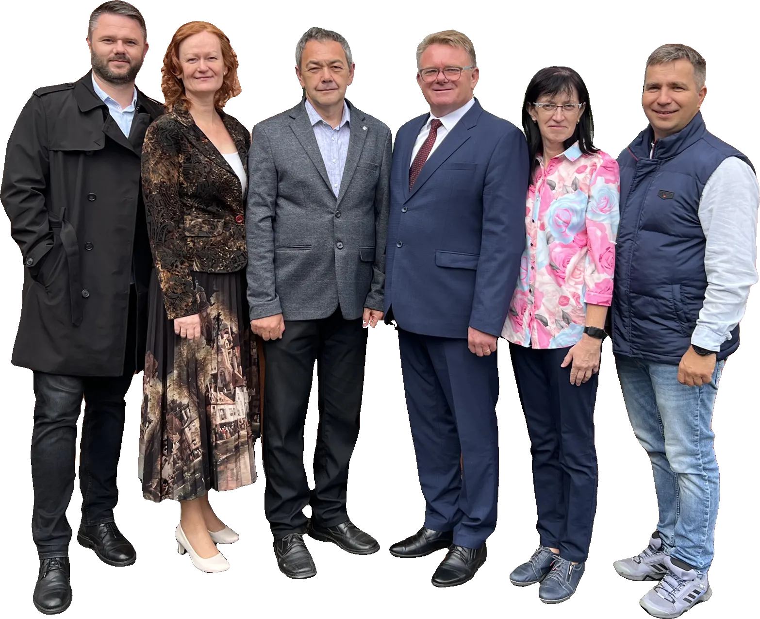 Starosta Jozef Lukačin a jeho tím
